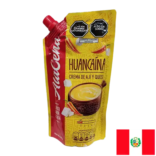 Crema de Aji y Queso Huancaína Alacena 400 gr