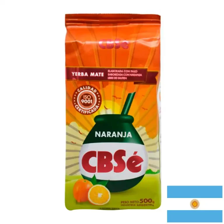 Yerba Mate CBSe Naranja 500 grs
