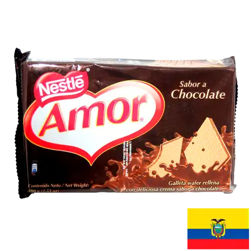 Galleta Amor Chocolate Nestle 100 gr 1 La Galleta amor chocolate 100 gr de nestle te dejara con la boca abierta con su exquisito relleno a chocolate.