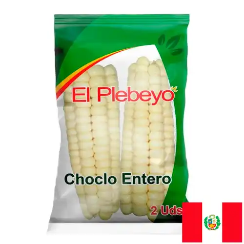 Choclo Entero 2 Und El Plebeyo 600 gr