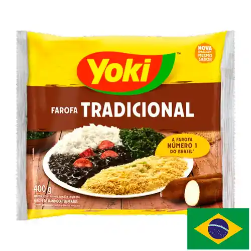 Farofa Tradicional Yoki 400 gr