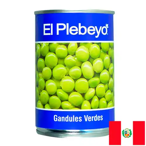 Gandules Verdes El Plebeyo 425 gr
