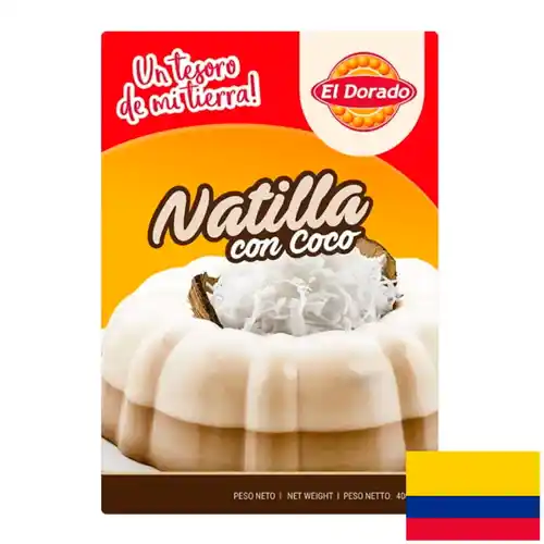 Natilla de Coco El Dorado 400 gr