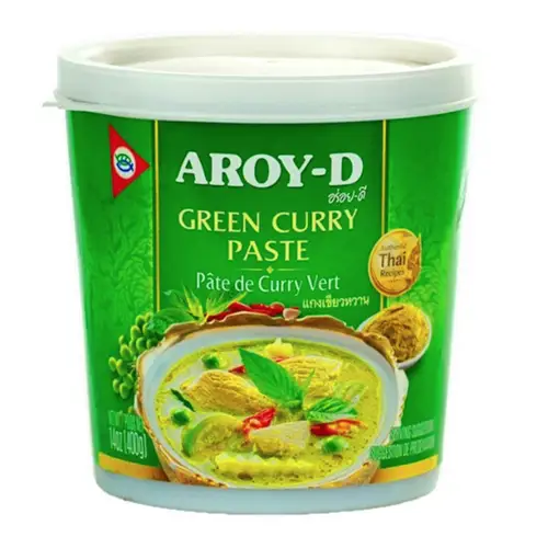 Pasta Curry Verde Aroy-D 400 gr