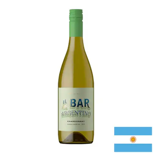 Vino Chardonnay El BAR Argentino 750 ml
